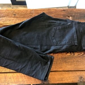 Slimming skinny black Levi's